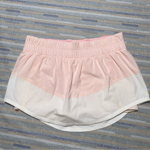 Lululemon Pink Colorblock Skort Size 8 - Picture 1 of 7